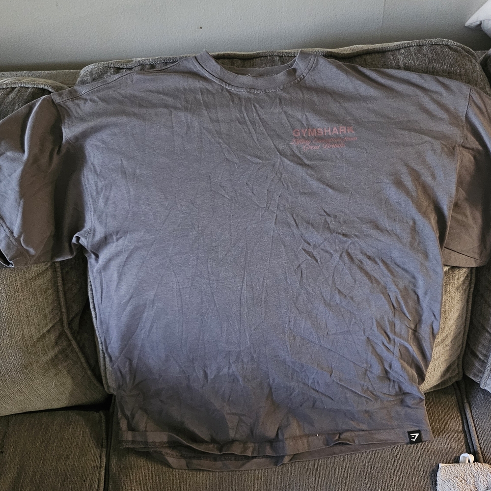 Gymshark Purple/gray  shirt.